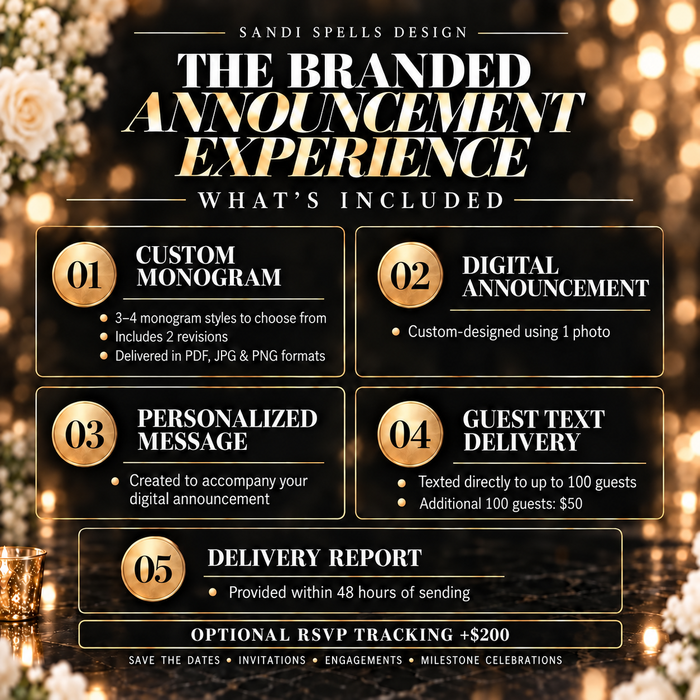 The Branded Announcement Experience